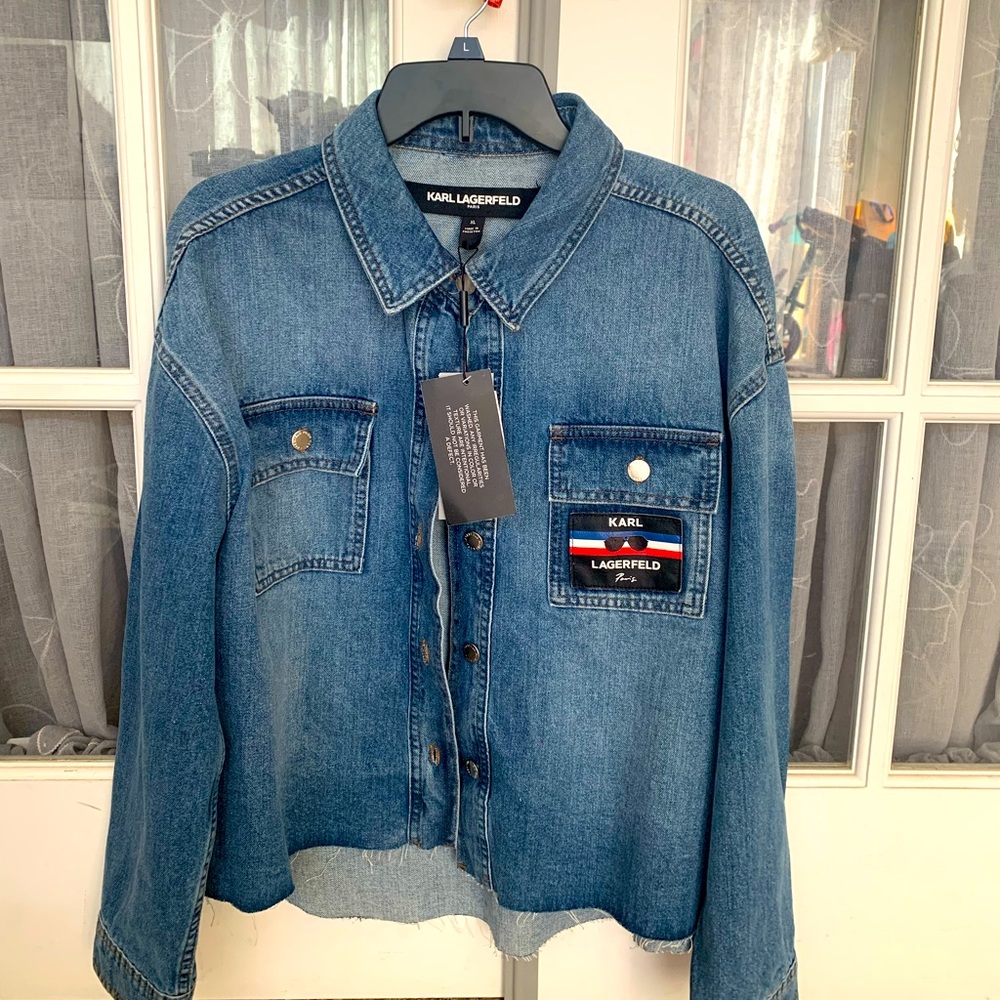 Jeans Jacket Karl Lagerfield size XL